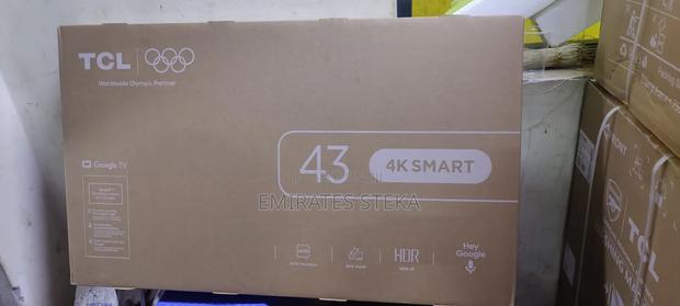 TCL 43 Inch UHD V6D Smart Google TV – Frameless LED Television