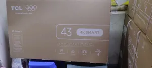 TCL 43 Inch UHD V6D Smart Google TV – Frameless LED Television