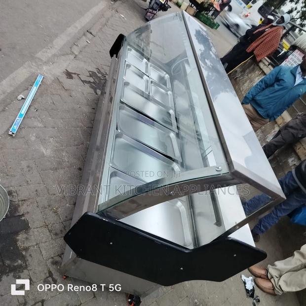 7 Feet Stainless Steel Meat Display Chiller