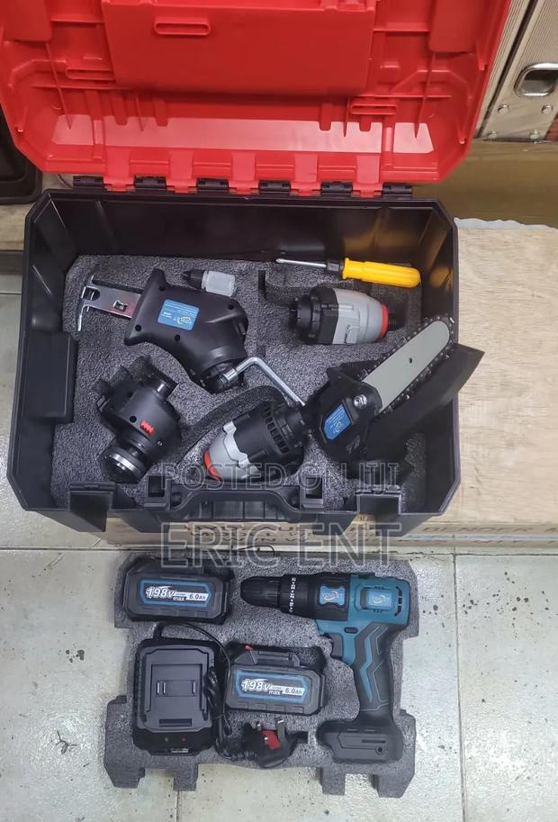 5-in-1 Cordless Multi-Tool Kit + Drill - main view