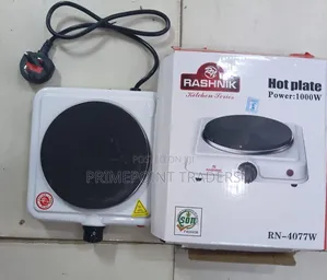 Rashnik Portable Electric Single Burner Hotplate – Fast Heating Ea