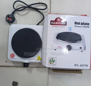 Rashnik Single Electric Hotplate Cooker – Durable, Safe Energy Effi