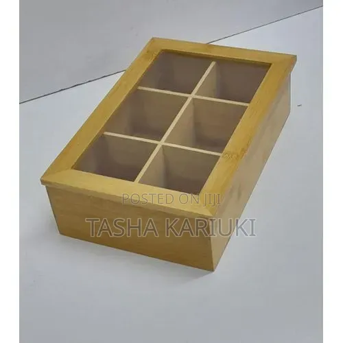 6 Compartment Tea Bag Organiser