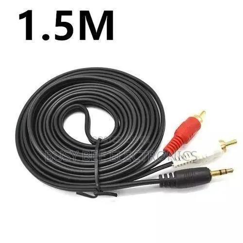Classic 3.5mm Male Jack to 2 RCA Cable - main view
