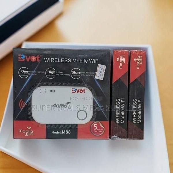 Stable Signal Coverage Bvot 4G LTE Wi-Fi Portable Pocket Mifi Router