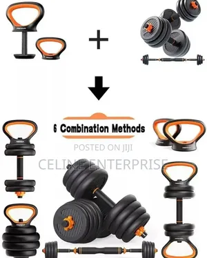3 in 1 Kettle Bell Weights 30kg