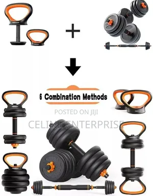 3 in 1 Kettle Bell Weights 30kg