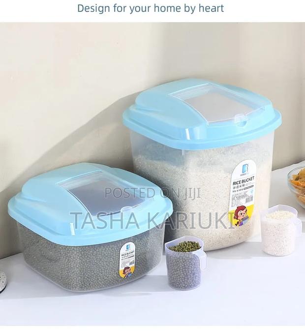 Plastic Cereal Bucket 10kg - main view