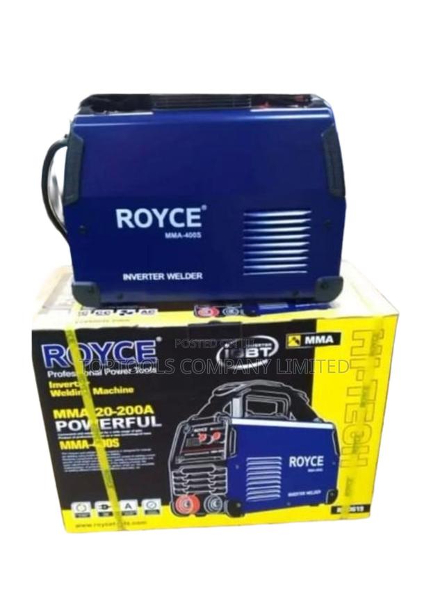 400amp Royce Welding Machine - main view