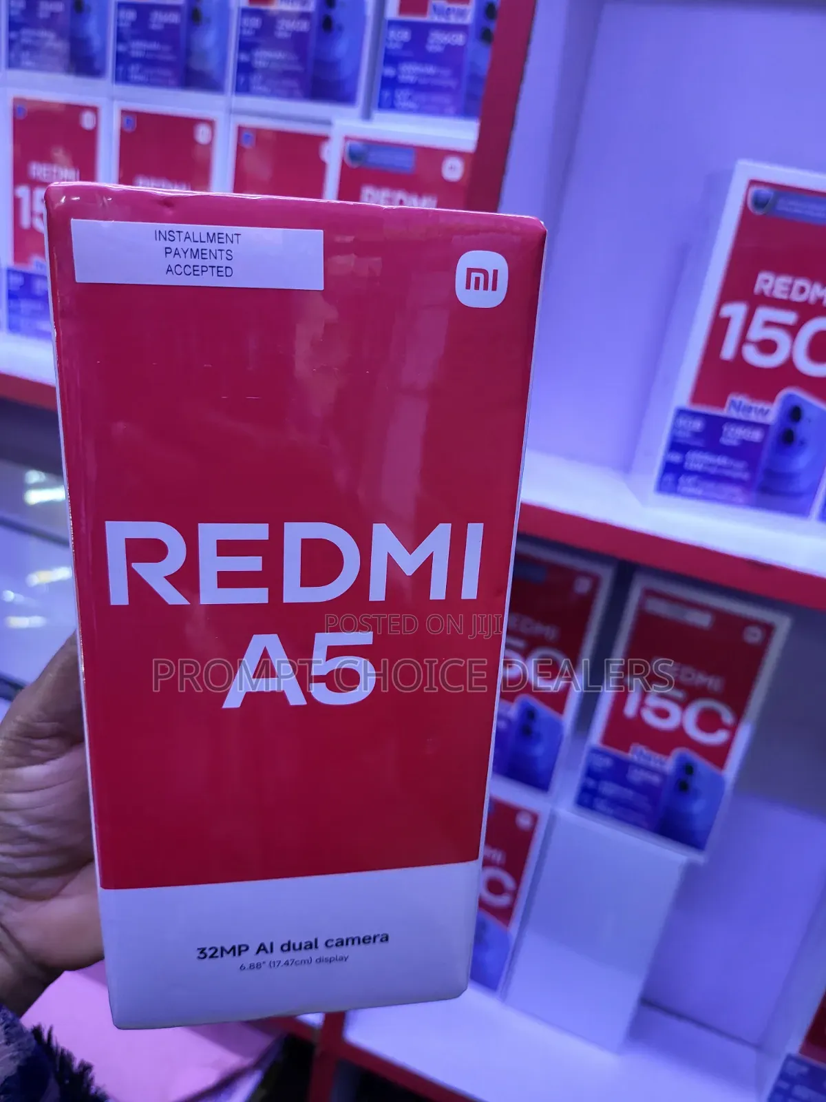 New Xiaomi Redmi A5 4G 64 GB Black