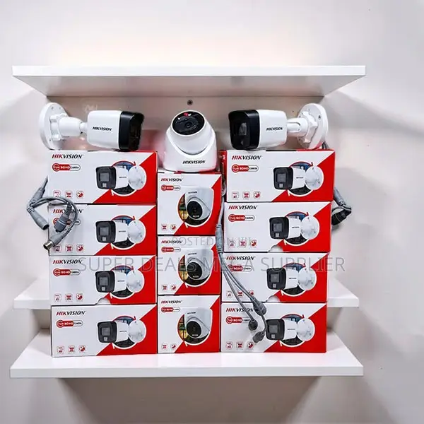 Rugged 2MP Hikvision Smart Hybrid Colored Night Vision CCTV Cameras
