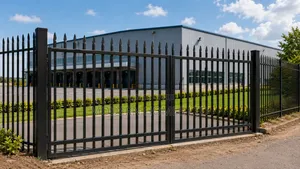 Heavy-Duty Palisade Gate - Secure, Stylish Built to Last