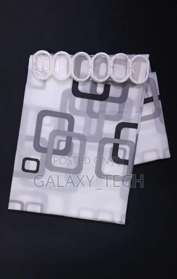 180*200cm Shower Curtains With Hooks - thumbnail 6