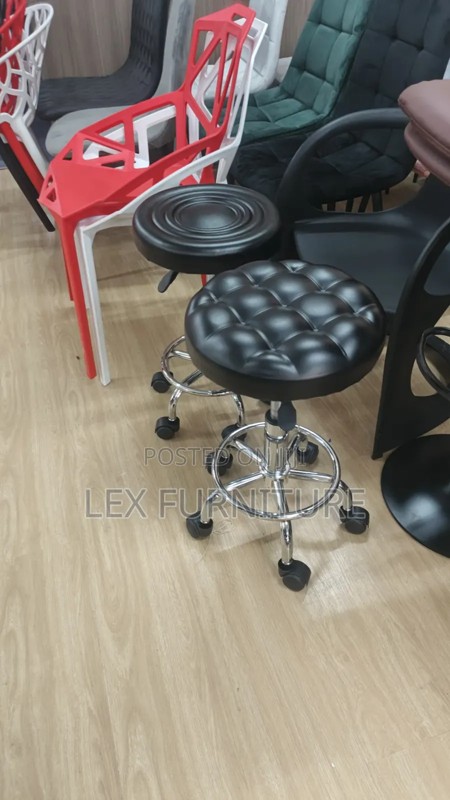 233 Black Barstool/Kitchen Stool