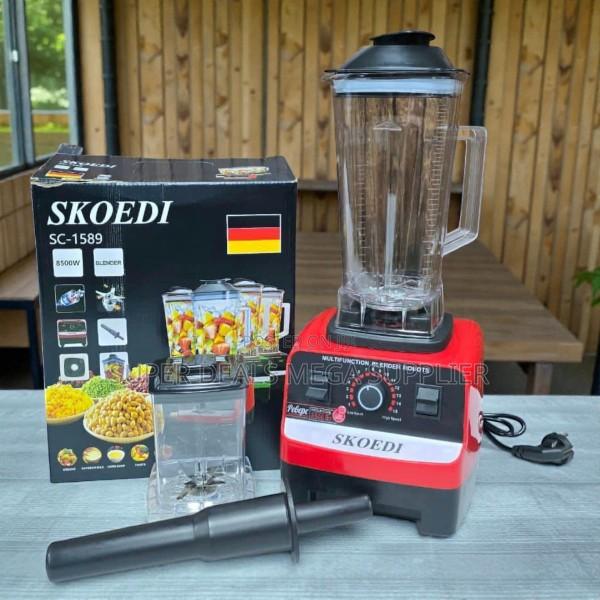 Fruit Juice Maker Silver Crest 2-in-1 Double Cup Blender and Grinder - thumbnail 2