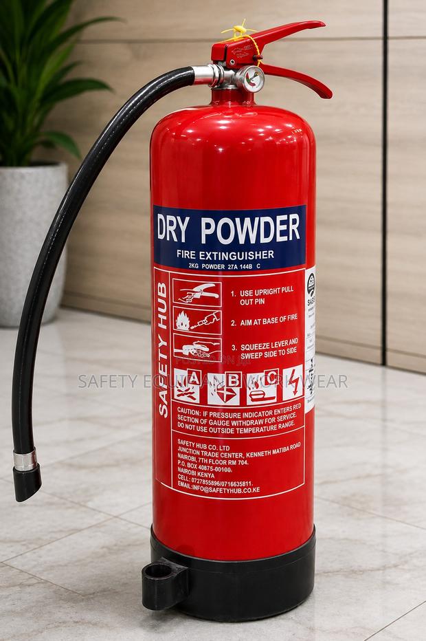2kg Dry Powder Fire Extinguisher - main view