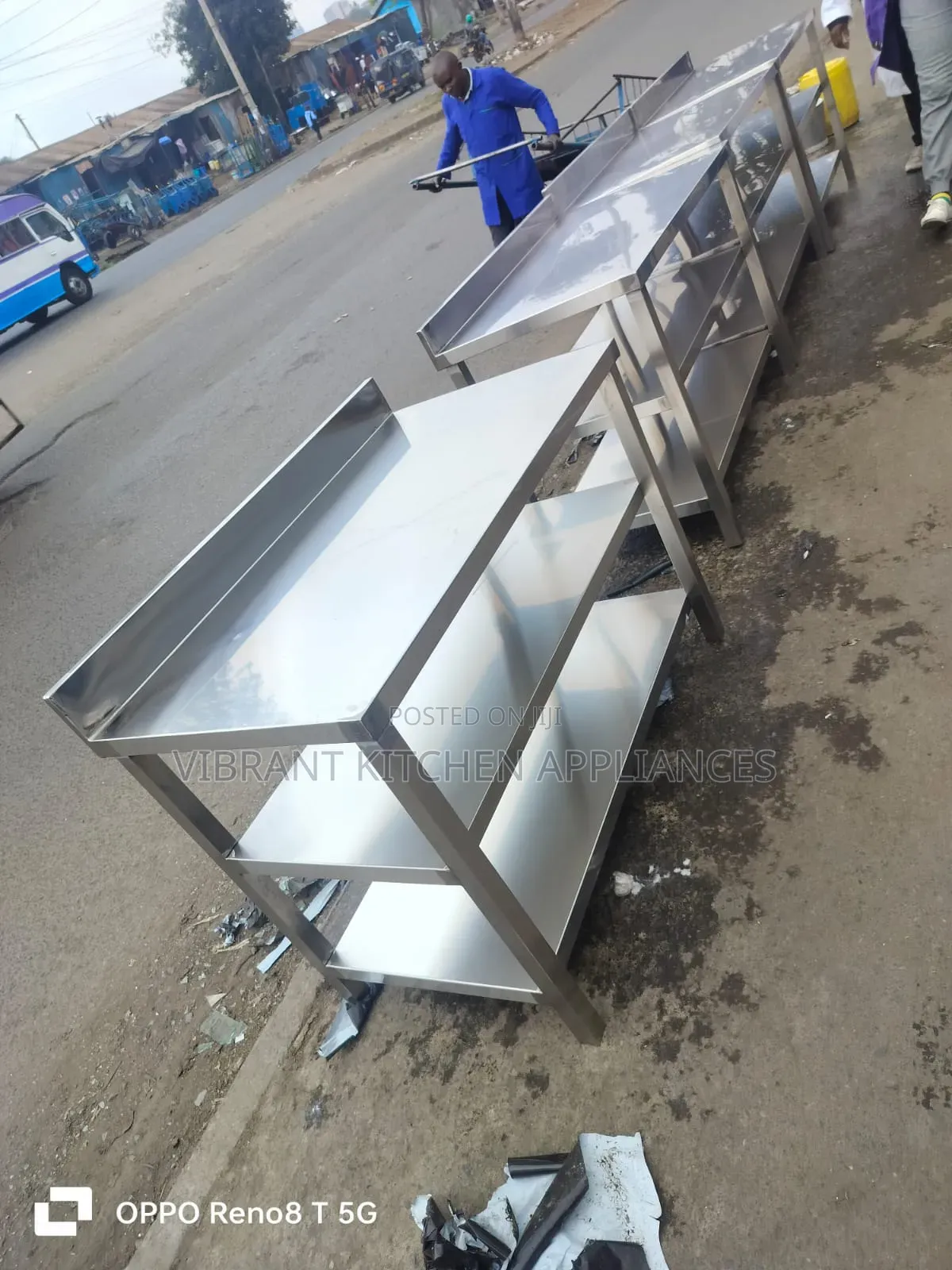 Commercial Work Storage Table