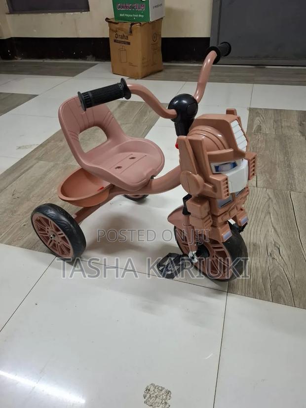 Heavy Duty Musical Ride-on Tricycle for Kids