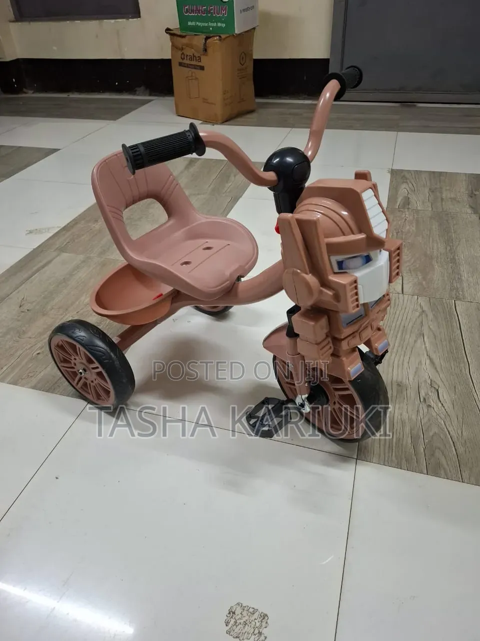 Heavy Duty Musical Ride-on Tricycle for Kids