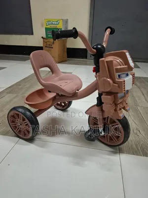Heavy Duty Musical Ride-on Tricycle for Kids