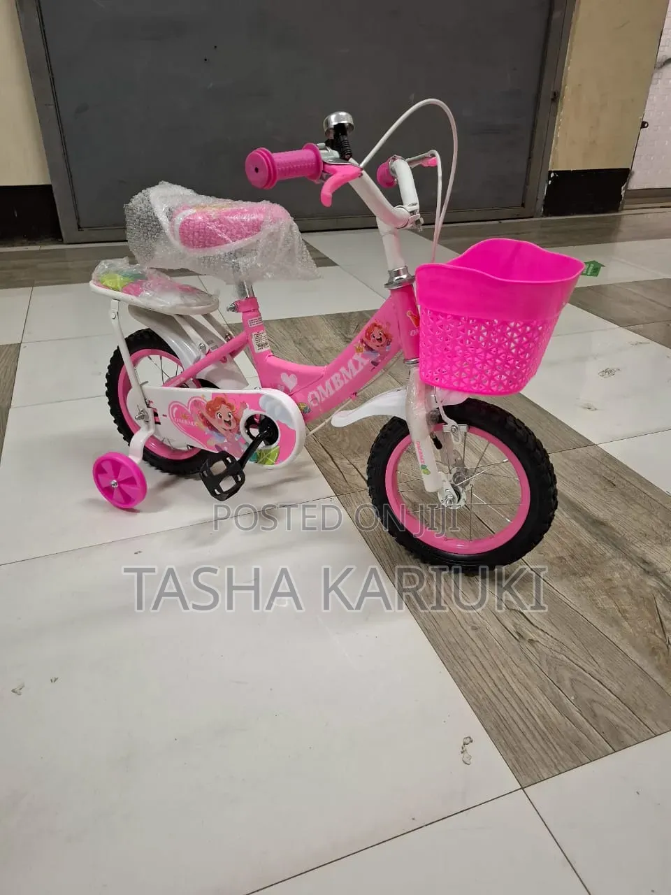 OM BMX Size 12 Kids Bike – Bright Colorful