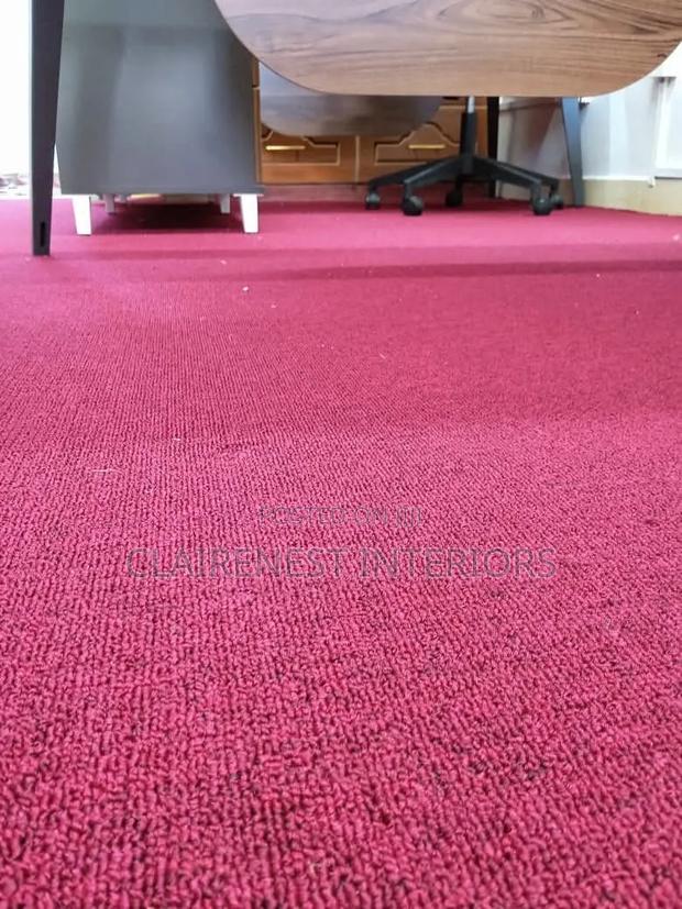 Red and Brown Lasting Comfort Wall to Wall Flooring Solution - main view