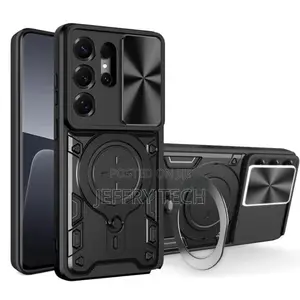Samsung S26 Ultra Case Cover With Ring Holder Kickstand Camera Lens