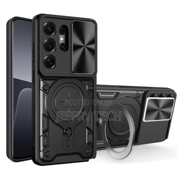 Samsung S26 Ultra Case Cover With Ring Holder Kickstand Camera Lens