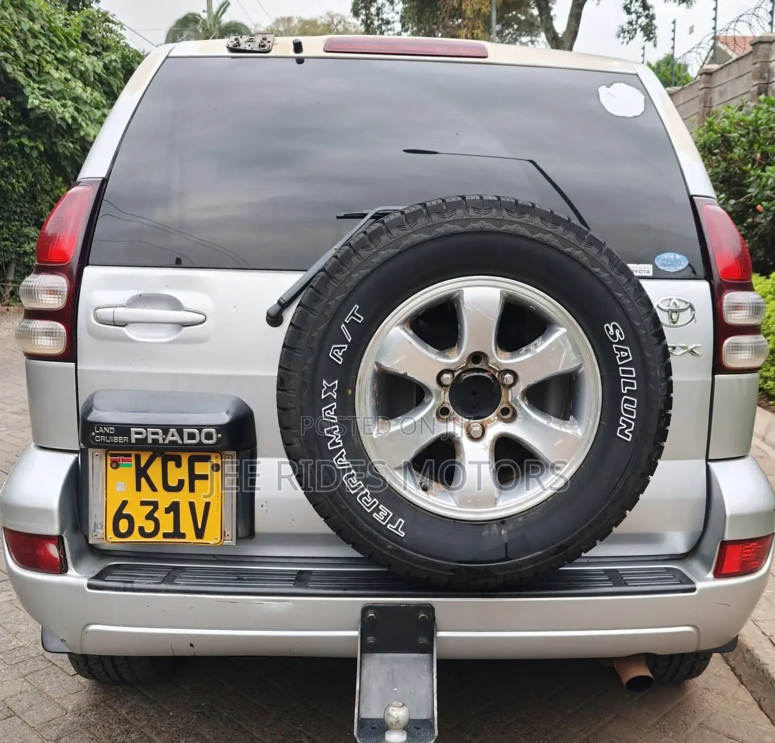 Toyota Land Cruiser Prado 2008 Silver