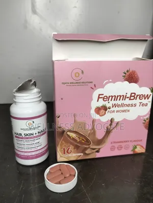 Femmi–brew Wellness Tea, Hair Skin and Nails Supplement