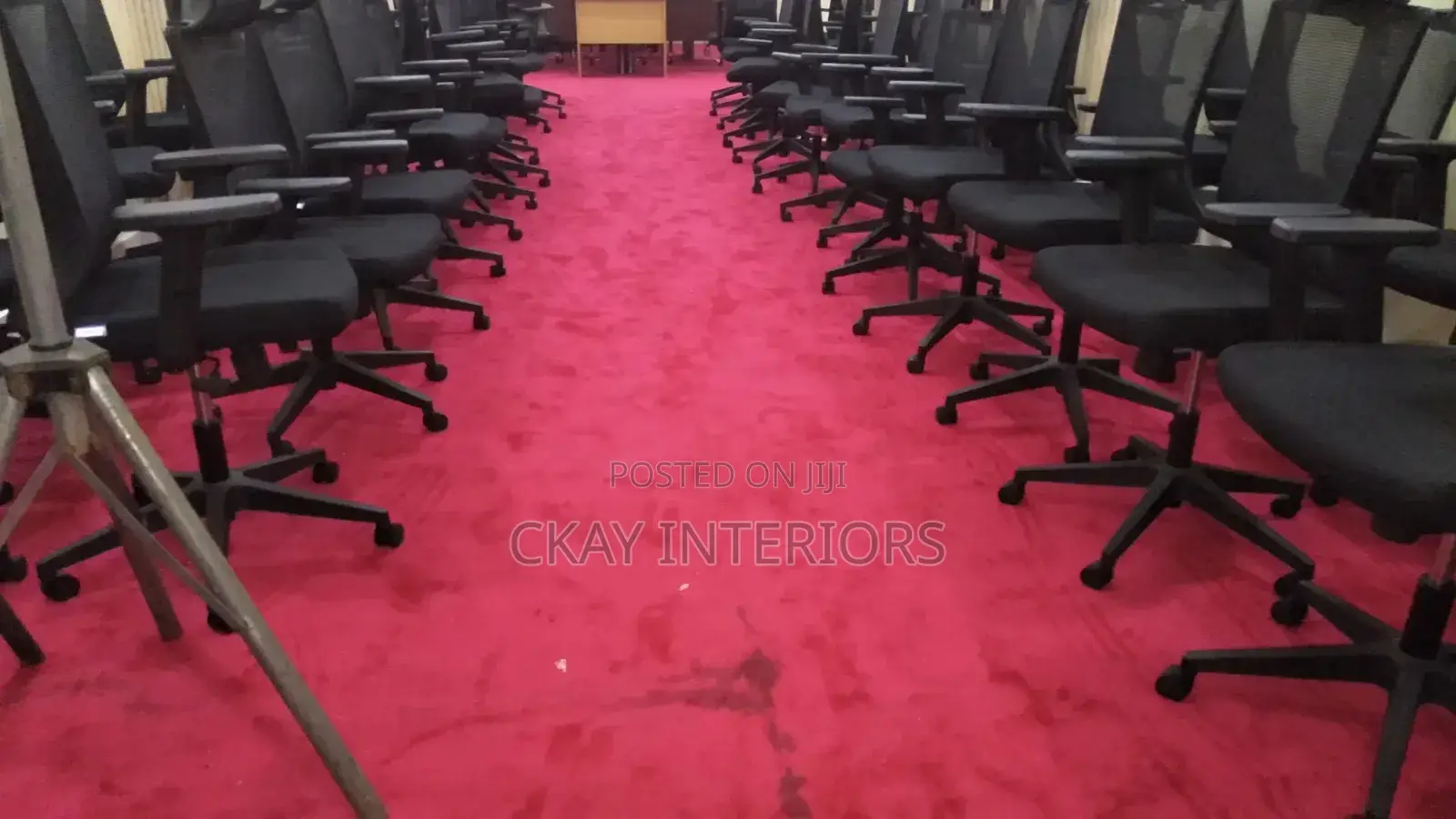 Walk on Comfort, Office Vip, Red 10mm Wall to Wall Carpets