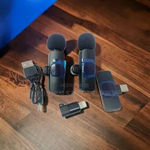 Enhanced Audio Mini Lapel Lavalier Dual Wireless Microphone