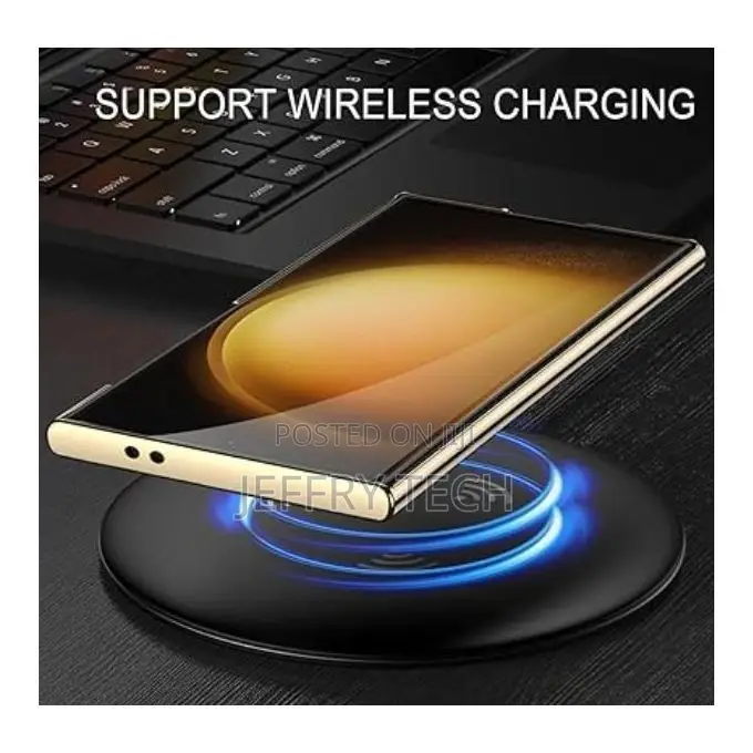 Samsung Kickstand Case for Galaxy S24 Ultra Luxury Plating Gold Edge