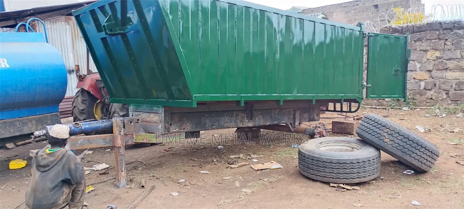 Tractor Tipper Trailer