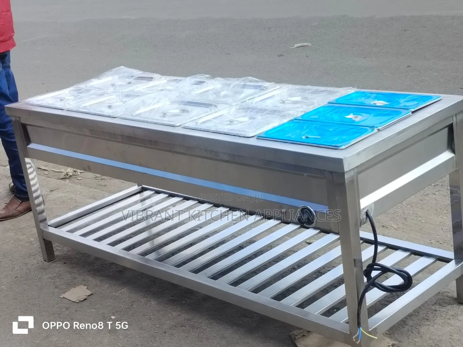 5-Pan Partitioned Electric Bain Marie