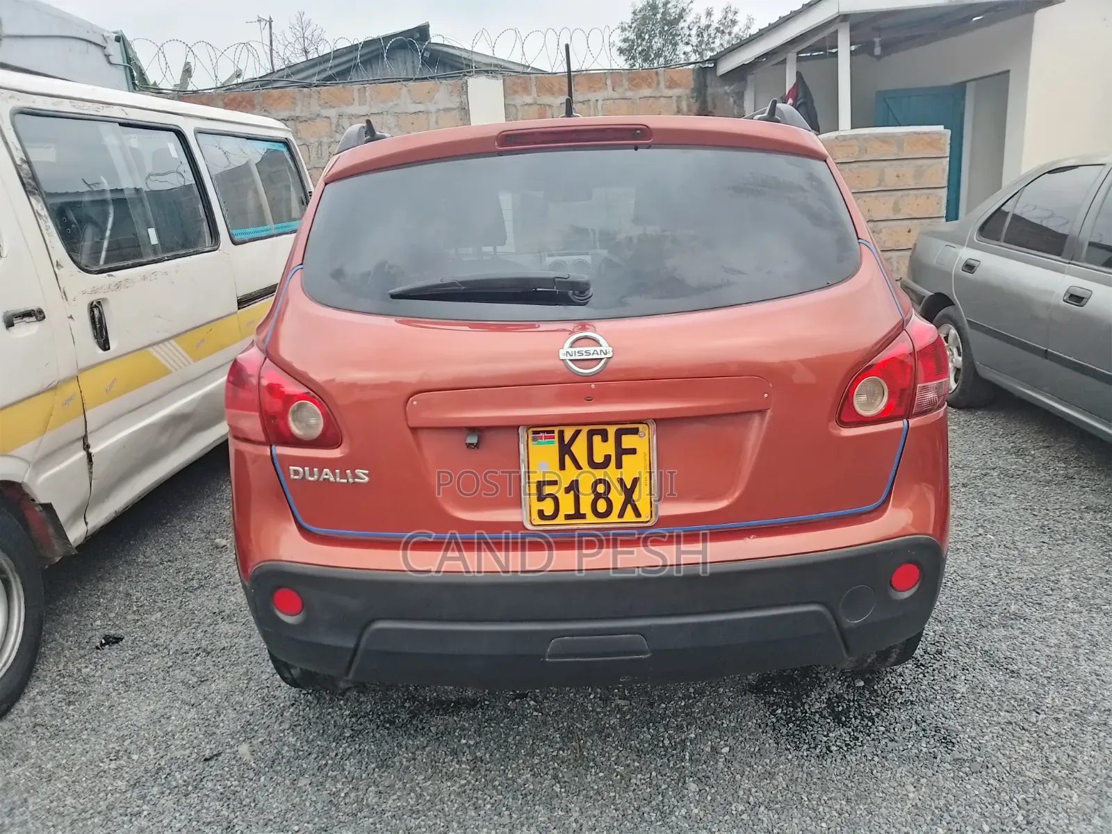 Nissan Dualis 2008 Orange