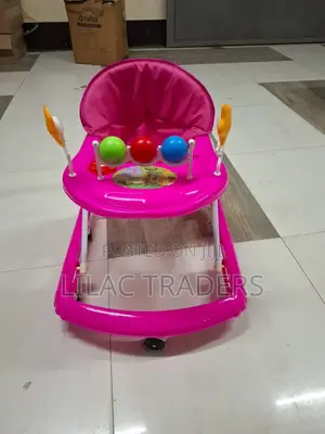 Foldable Baby Walker _ Pink