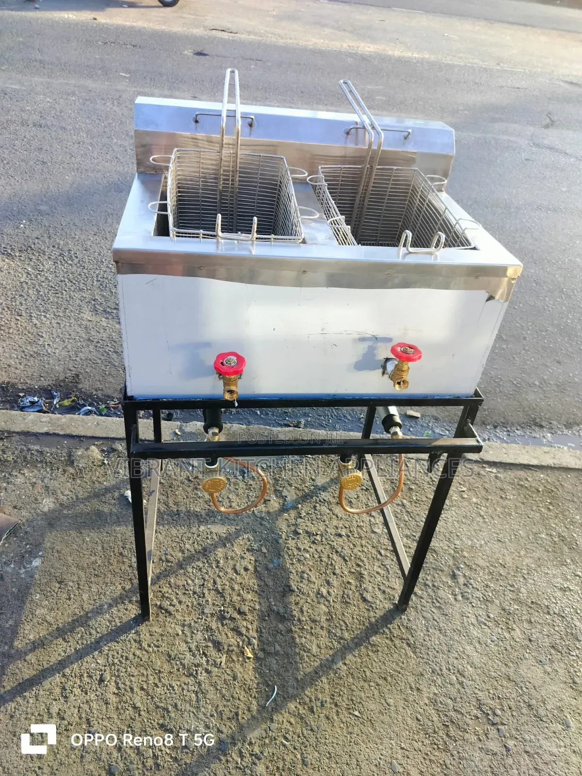 Double Deep Gas Fryer