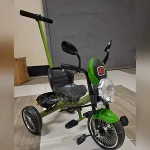 Parent-Control Tricycle – Musical, Safe Durable