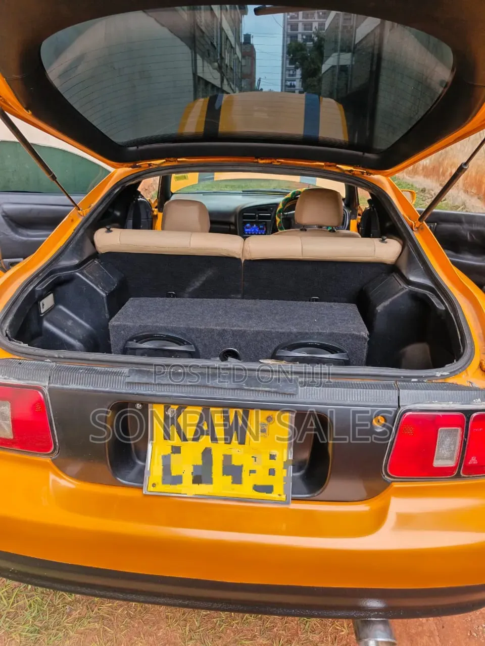 Toyota Celica TS 2001 Orange