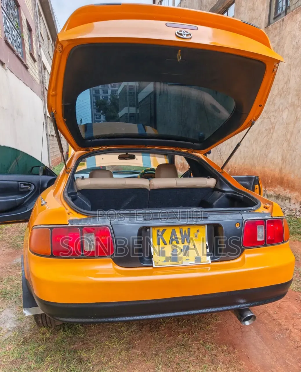 Toyota Celica TS 2001 Orange