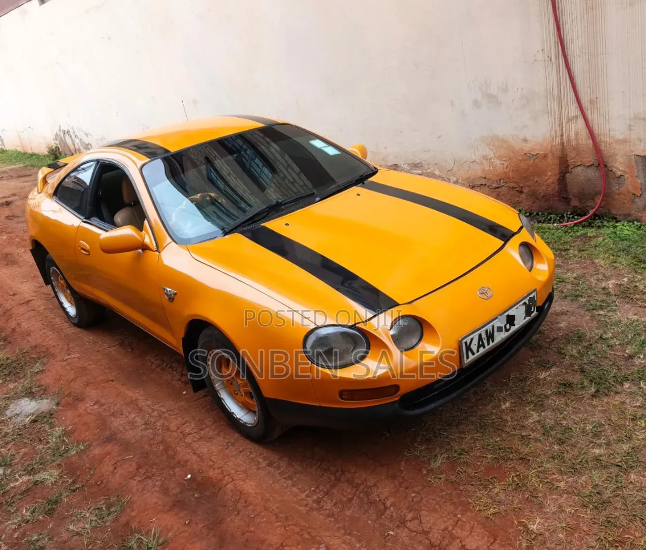 Toyota Celica TS 2001 Orange