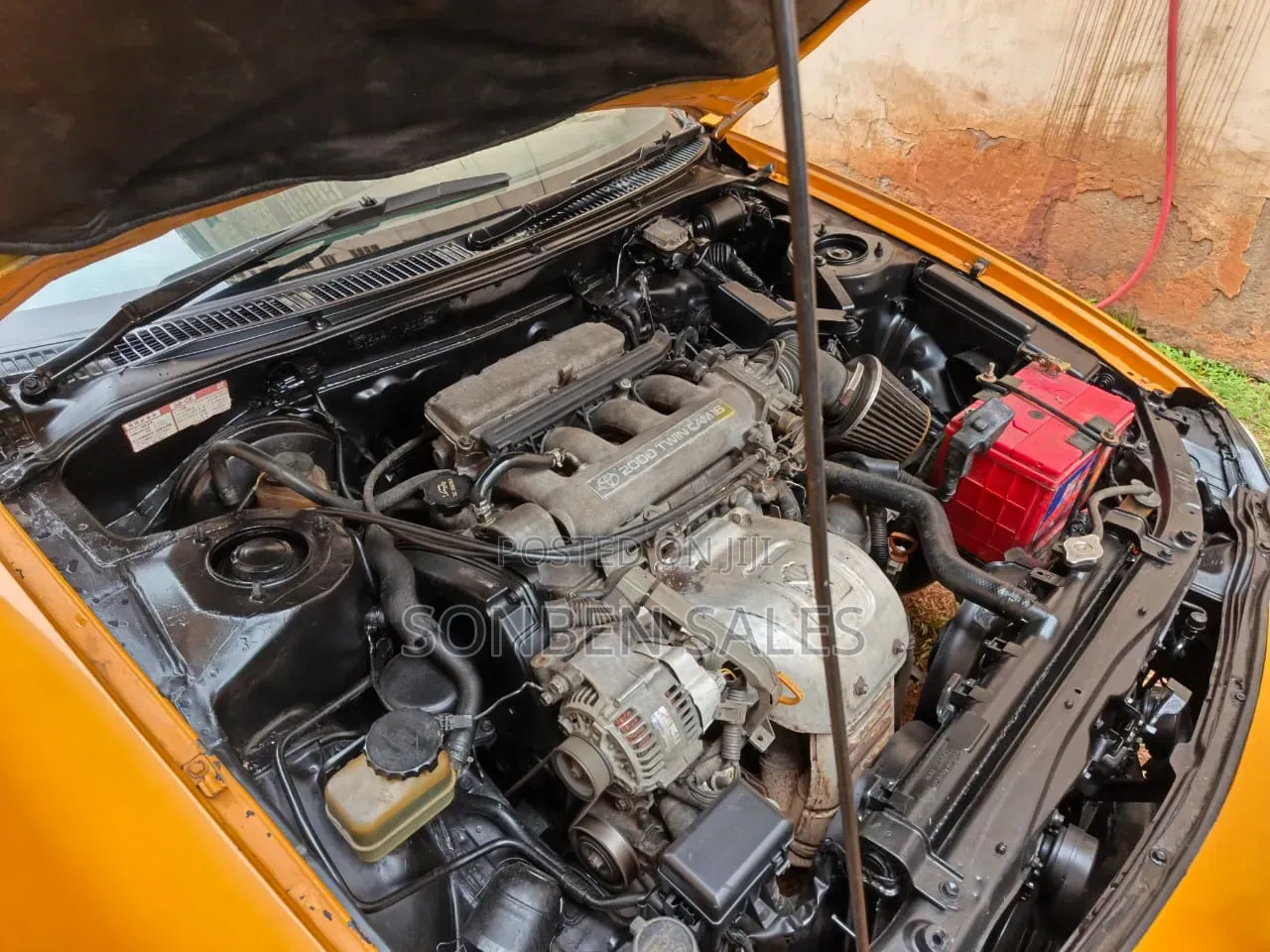 Toyota Celica TS 2001 Orange