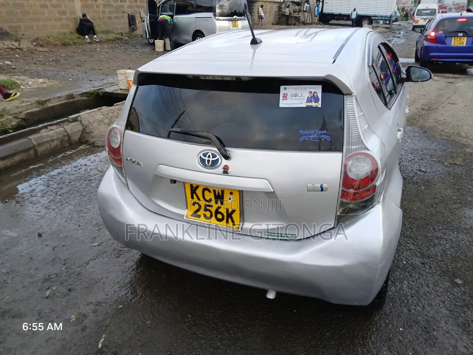 Toyota Aqua 2012 Silver