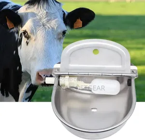 Drinking Waterer With Float Valve Water Trough for Horse, Goat, Cattle