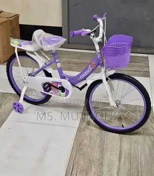 (7-11 Yrs ) Girls Purple Bicycle