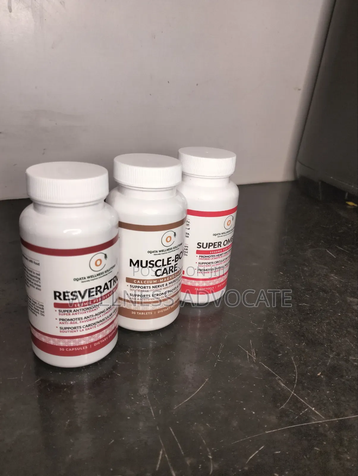 Resveratrol, Muscle–bone Care, Super–Omega 3 Wellness Blend