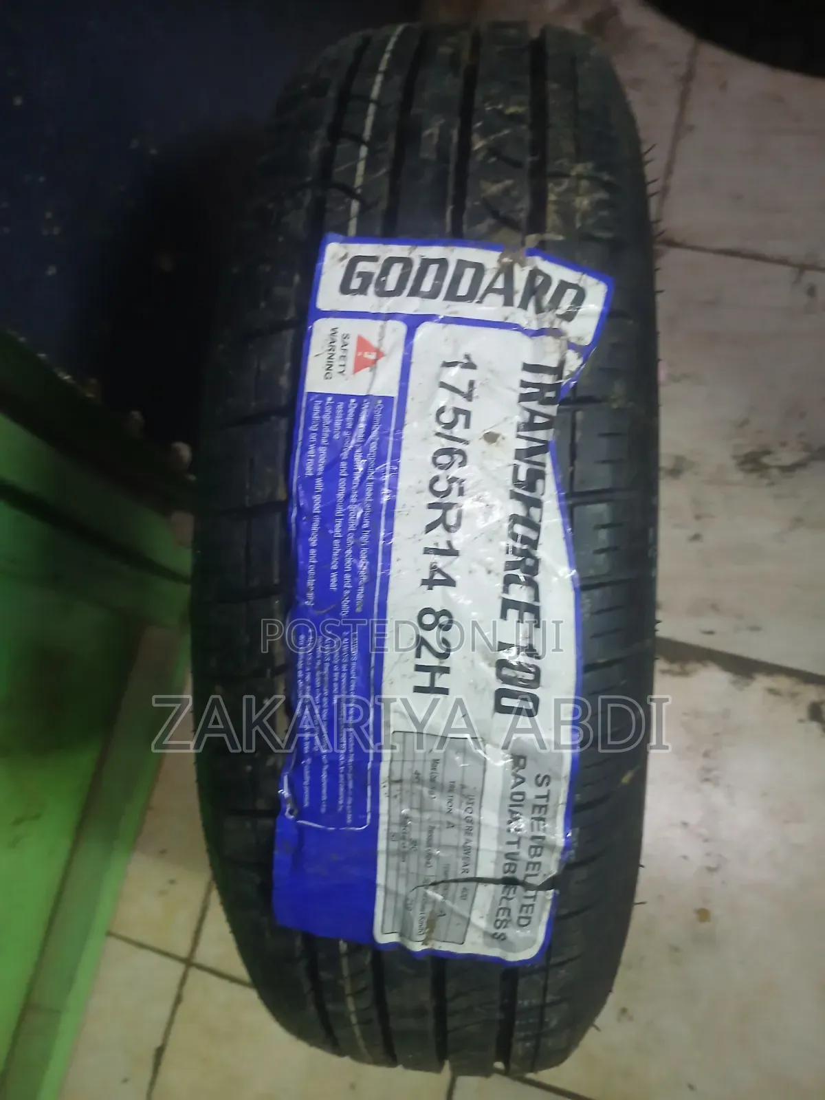175/65r14 Goddard Tyre