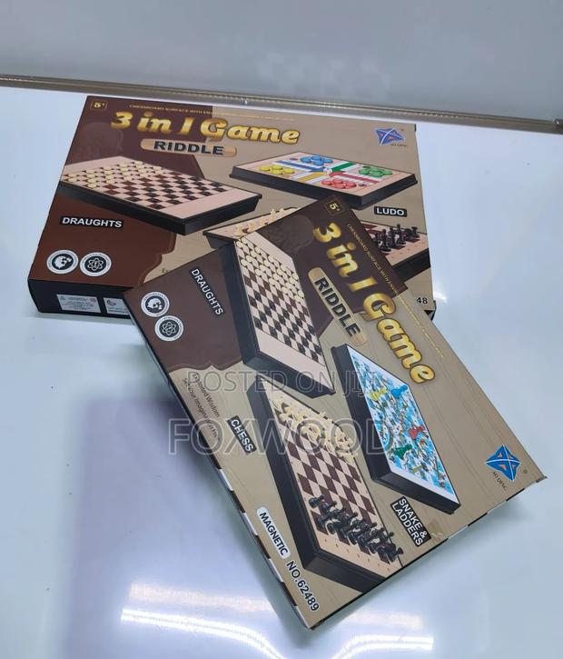 3-in-1 Riddle Game - main view