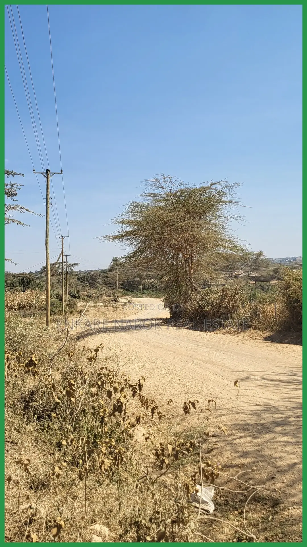 50×100 Roadfront Commercial Plot for Sale in Narok, Pulung'A